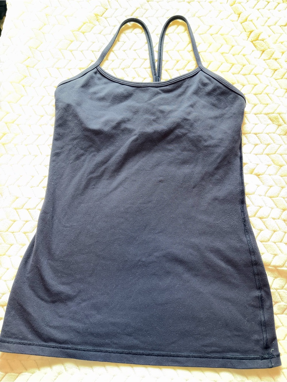 Lululemon Power Y Tank Midnight Navy Size 6